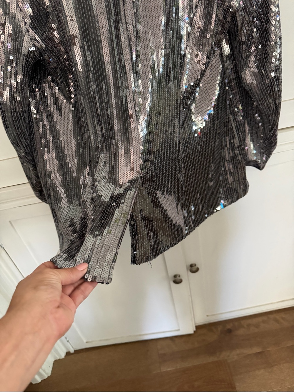 INC International Concepts Charcoal Gray Blazer Jacket - Picture 5 of 9